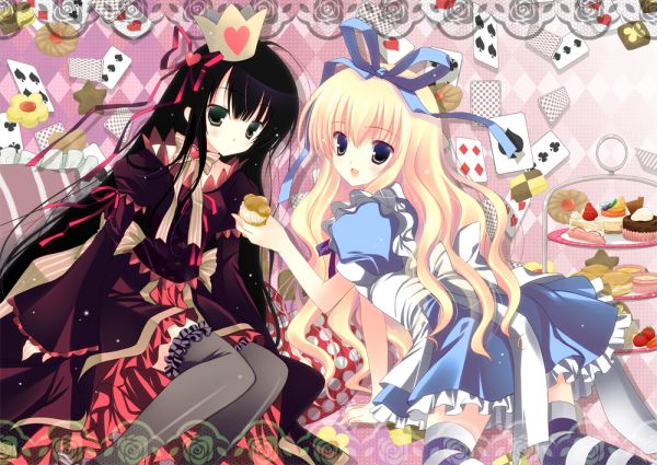 alice in wonderland anime drawings