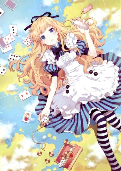 evil alice in wonderland animes