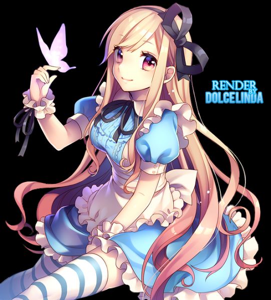 alice in wonderland anime girl