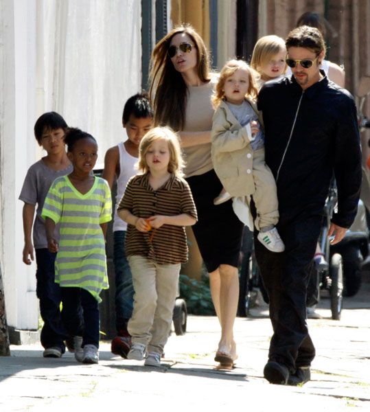 angelina jolie family