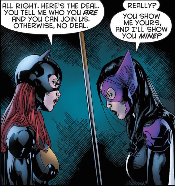 black widow vs batgirl
