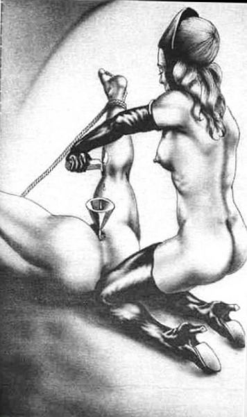 bdsm torture penetration art