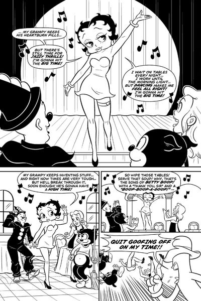 sexy betty boop thanksgiving