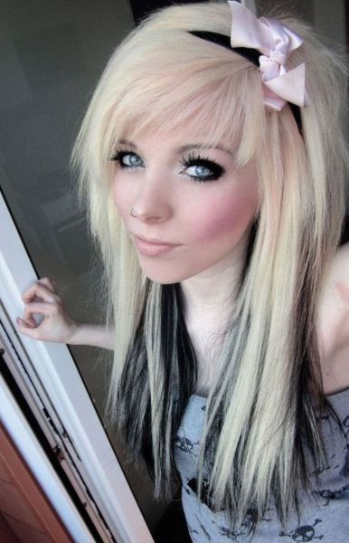 emo hairstyles for girls