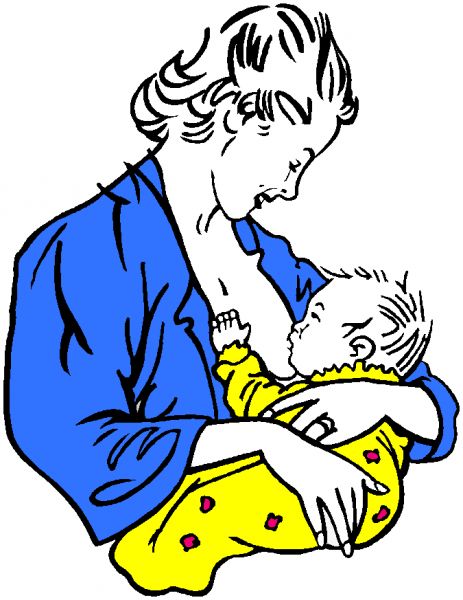 breastfeeding cartoon gif