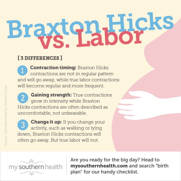 contractions during second trimester