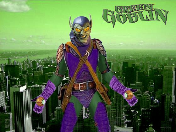 spider man green goblin mask