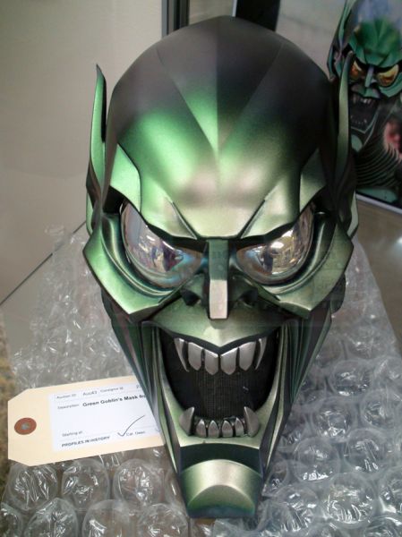 green goblin mask prop
