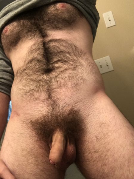 really hairy dick pubes
