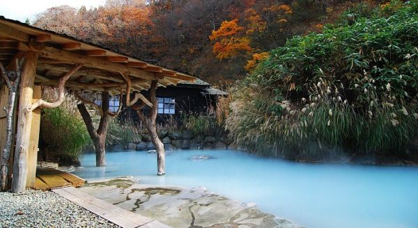 hot springs japanese bath