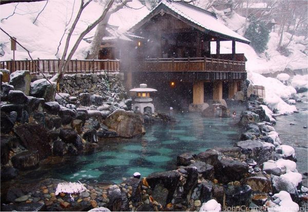 hot springs onsen japan