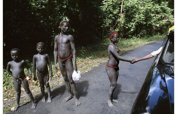nude native female tribe
