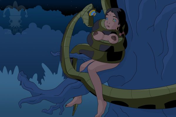 stripped naked jungle book shanti