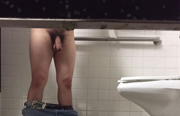 gay public bathroom blowjob