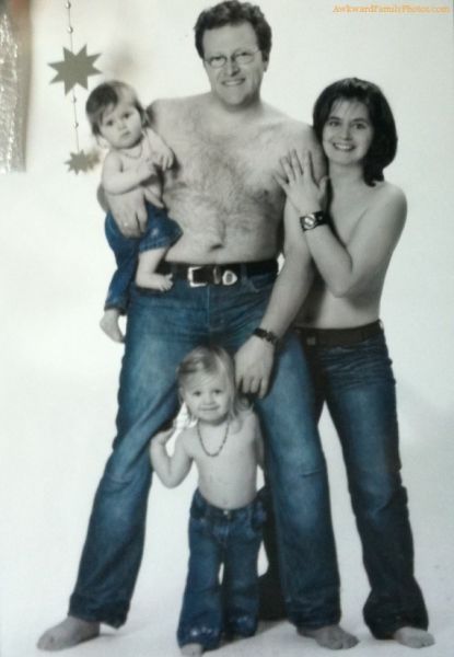 awkward family photos background