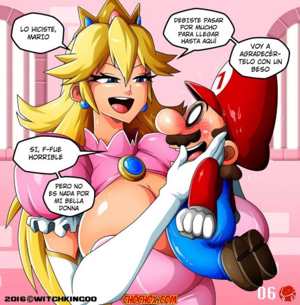 peach and bowser porn comic