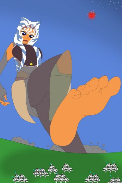 disney giantess feet