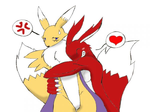 digimon renamon and guilmon comics