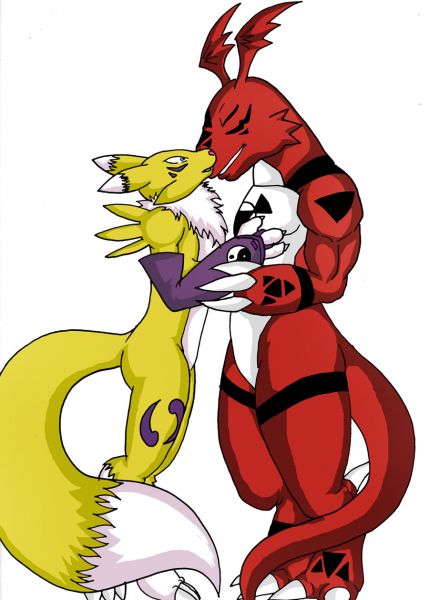 guilmon and renamon lemon