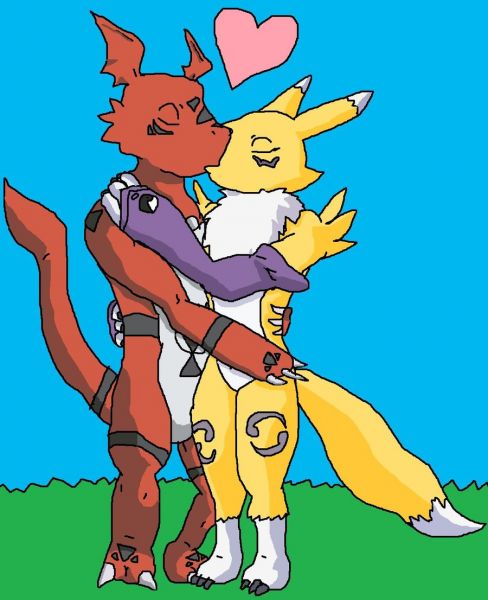 renamon and guilmon porn