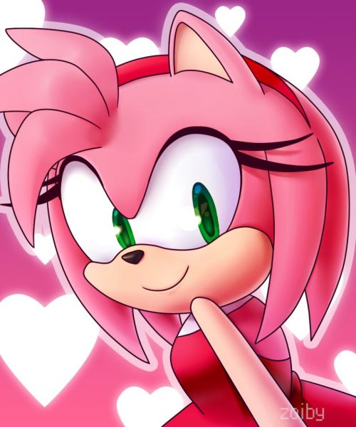 dark amy the hedgehog