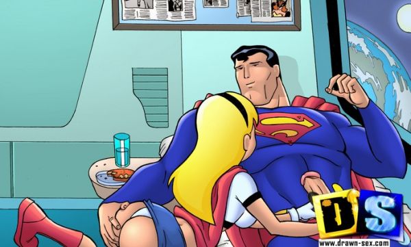justice league superman and supergirl porn