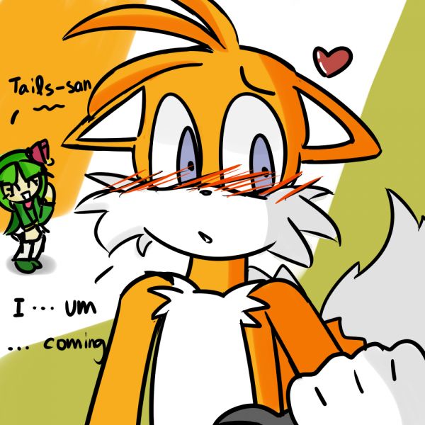 sonic eats tails