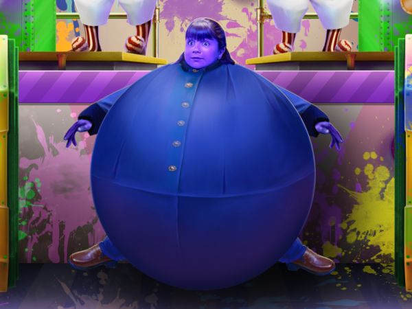 blueberry violet beauregarde belly