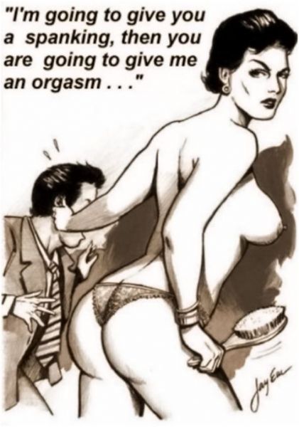 cfnm spanking erection