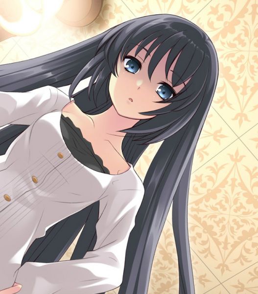 anime girl with short hair
