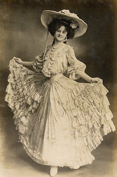 busty victorian dress