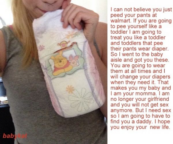 diaper mommy captions