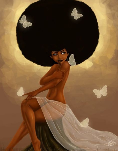african queen art