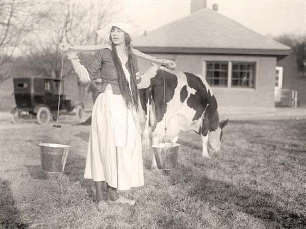 real german milk maidens