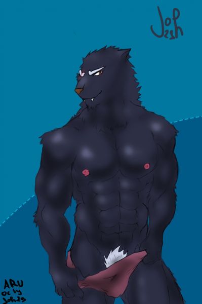 furries anthro black lion