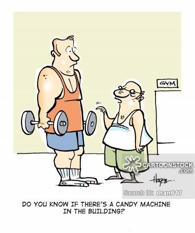 funny cartoon about muscles