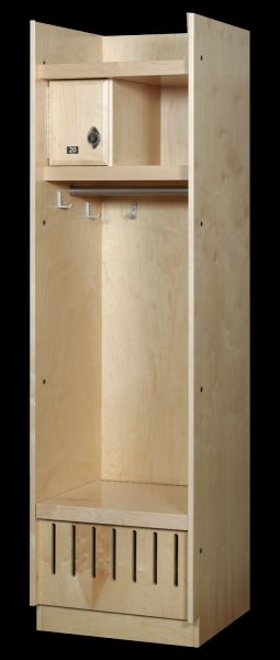 wooden locker plans