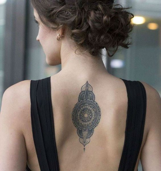 wing tattoos on back