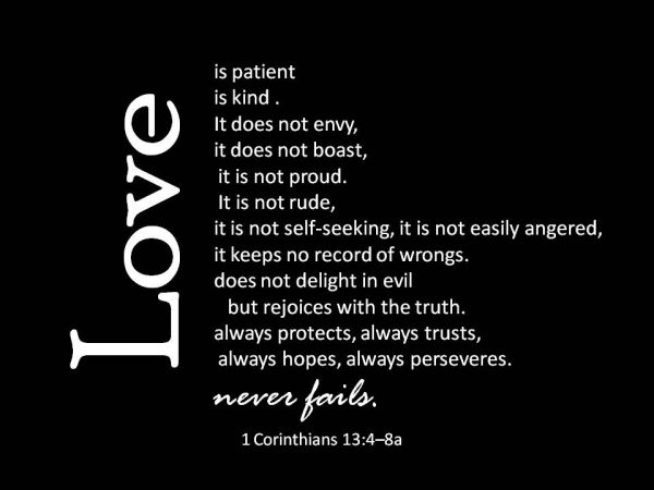 biblical love sayings