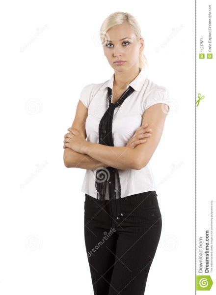 female office worker suit