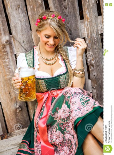 german beer girl wig