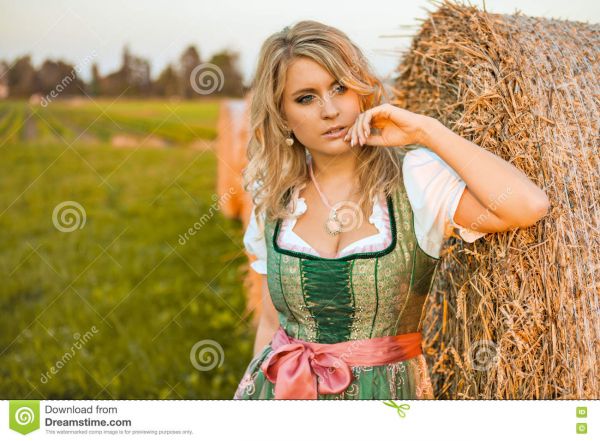 german beer woman curvy