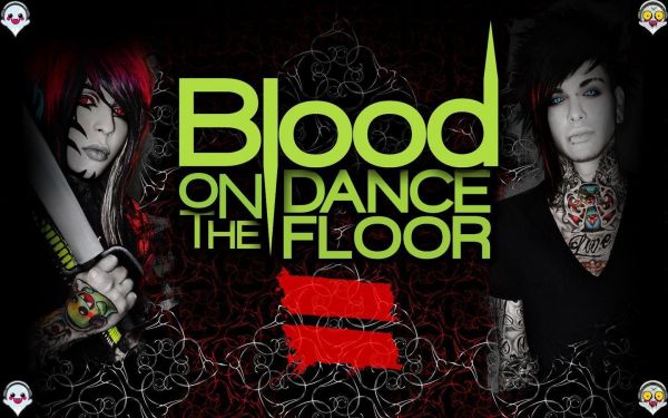 blood on the dance floor logo