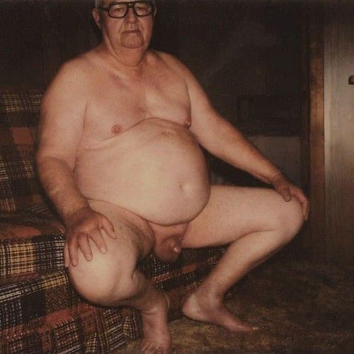 huge grandpa penis