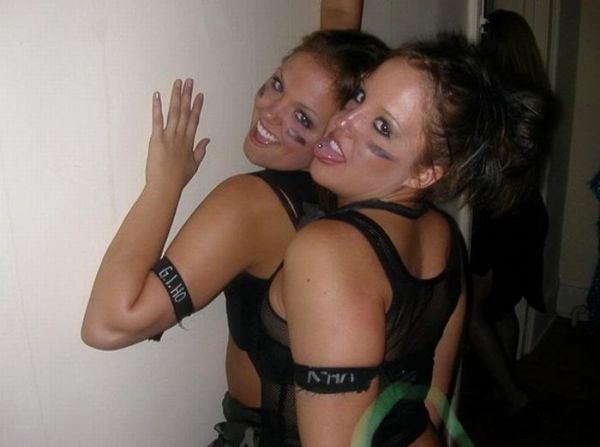 young halloween sluts