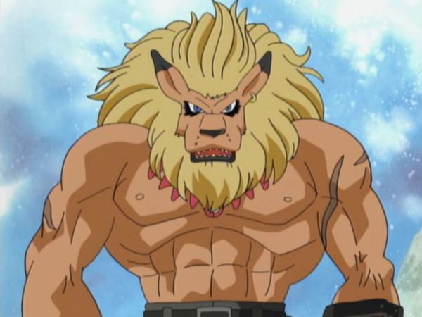 digimon leomon muscle