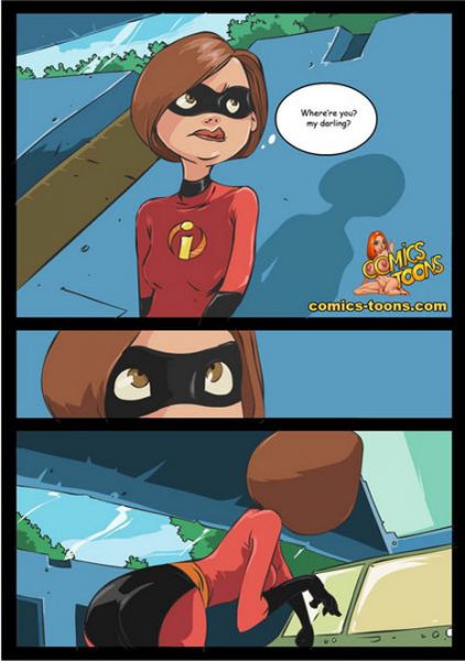elastigirl fan comics