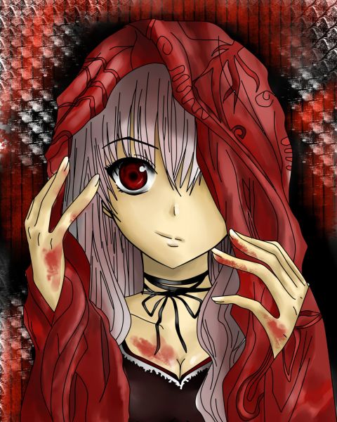 anime evil red riding hood