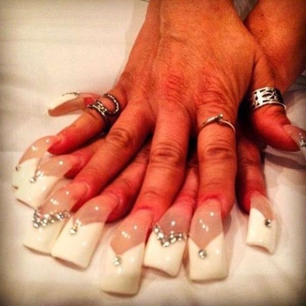 anis long natural nails