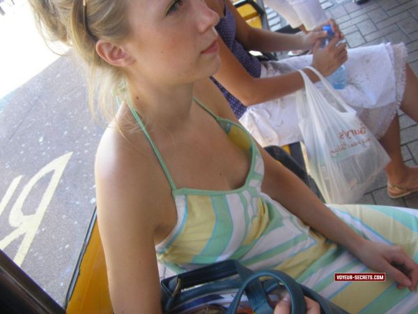 asian downblouse nipple nip slips